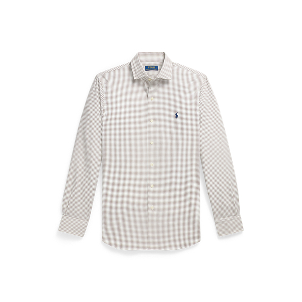 Chemise Custom Fit en popeline stretch Polo Ralph Lauren en Blanc Chocolat 2