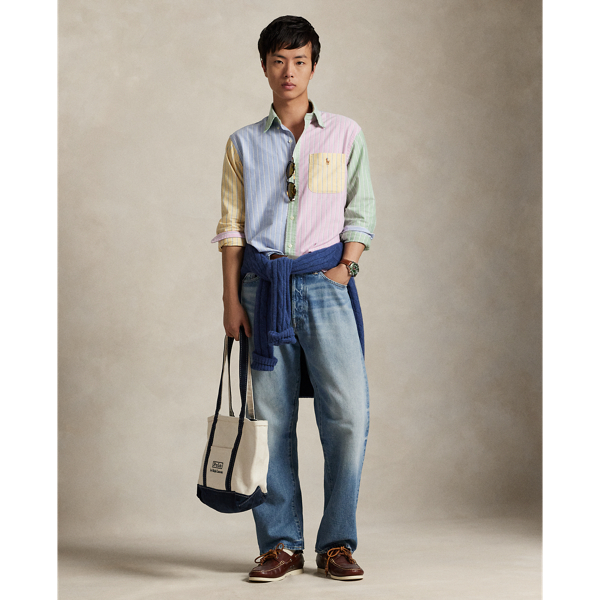 Gestreiftes Custom-Fit Freizeithemd Polo Ralph Lauren in Ausgefallene Streifen 4