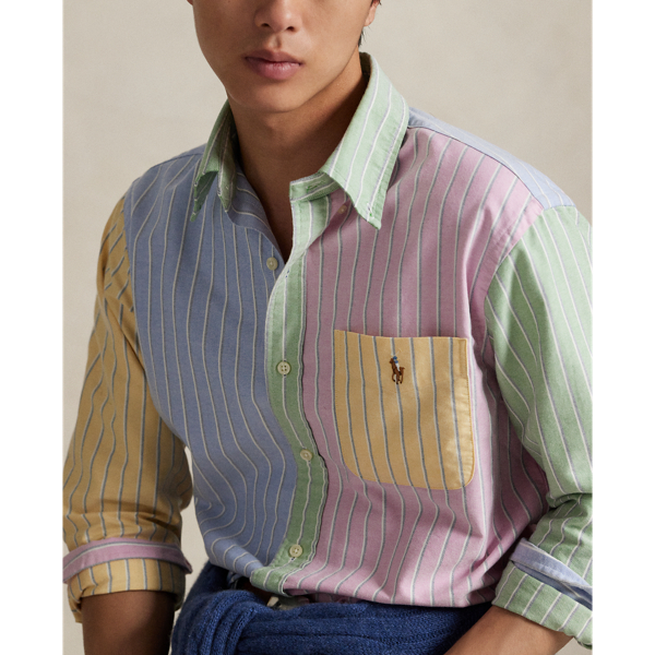 Gestreiftes Custom-Fit Freizeithemd Polo Ralph Lauren in Ausgefallene Streifen 6