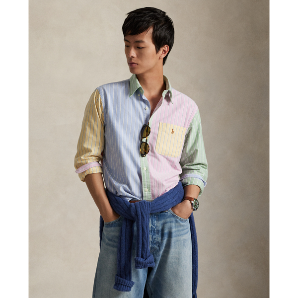 Gestreiftes Custom-Fit Freizeithemd Polo Ralph Lauren in Ausgefallene Streifen 7