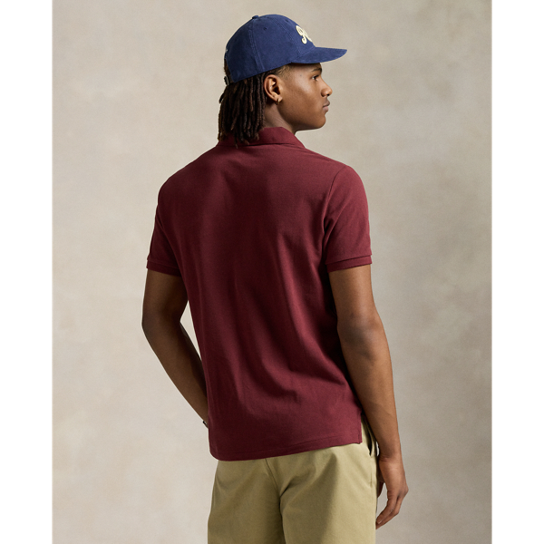 Classic Fit Polo Bear Mesh Polo Shirt