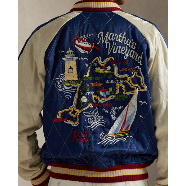 【極美品】Ralph Laurenミリタリースーベニアジャケット レディース] ラルフローレン スーベニア ミリタリージャケット