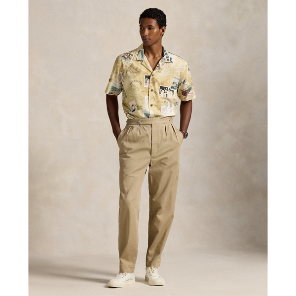 Kurzarmhemd Oak Bluffs mit Tagebuchmotiv Polo Ralph Lauren in Oak-Bluffs-Tagebuch 4