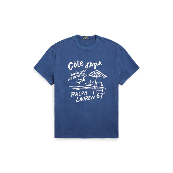 Classic Fit Embroidered Jersey T-Shirt