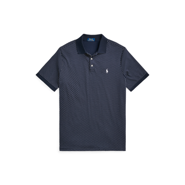 Custom Slim Dot Soft Cotton Polo Shirt
