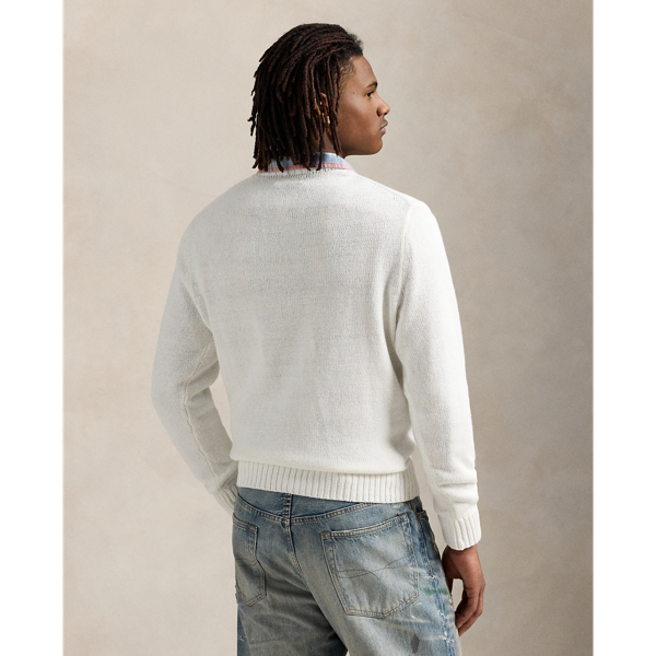 美品　ラルフローレン　定価2.7万円　130   ポロベア　コットン麻セーター Polo ベア リネンコットン セーター | ラルフ ローレン公式