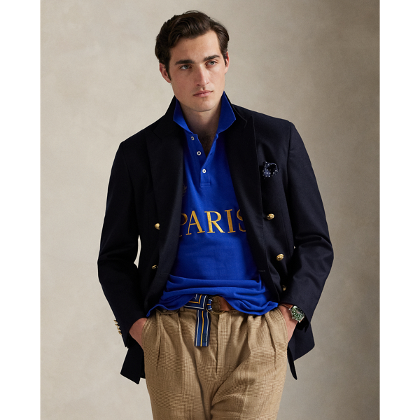 Classic Fit Paris Mesh Polo Shirt