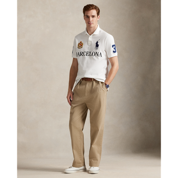 Classic Fit Barcelona Mesh Polo Shirt