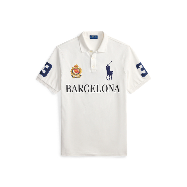 Classic Fit Los Angeles Mesh Polo Shirt