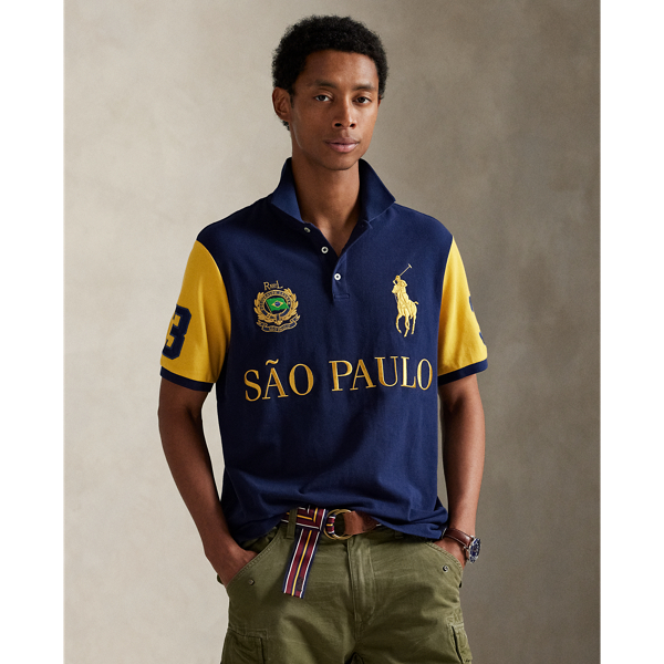 Classic Fit São Paulo Mesh Polo Shirt