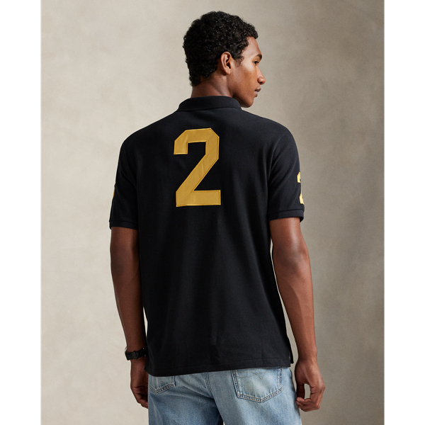 ポロラルフローレン　限定DUBAI ポロシャツ 黒色　Sサイズ Classic Fit Dubai Mesh Polo Shirt