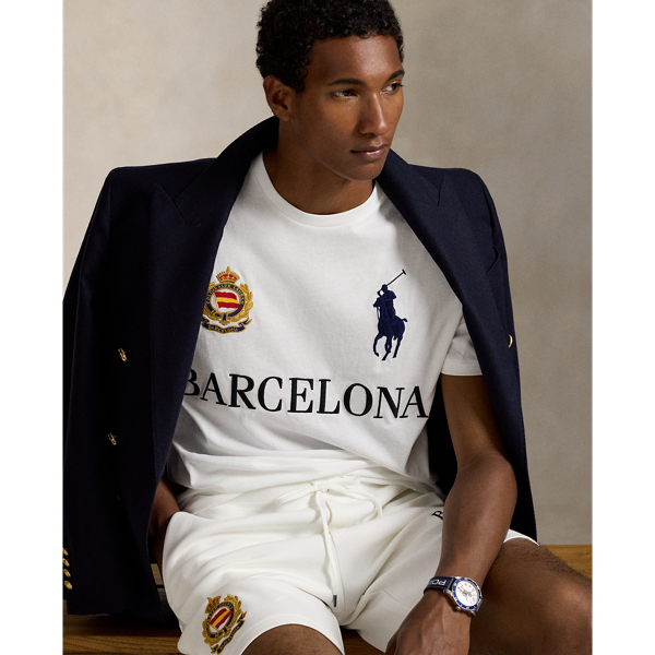 Classic Fit Barcelona Jersey T-Shirt