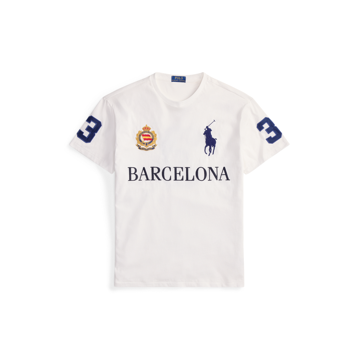 【国内発送】Polo Ralph Lauren バルセロナ ジャージー Tシャツ Classic Fit Barcelona Jersey T-Shirt