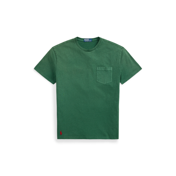 【RRL】Garment-Dyed Logo Jersey T-Shirt Garment-Dyed Logo Jersey T-Shirt