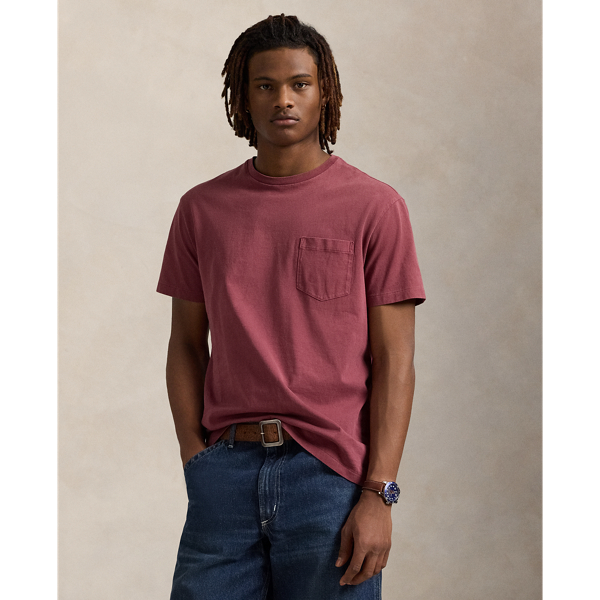 Classic Fit Weathered Pocket T-Shirt