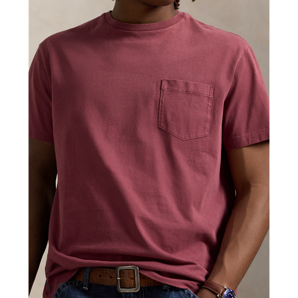 Classic Fit Weathered Pocket T-Shirt