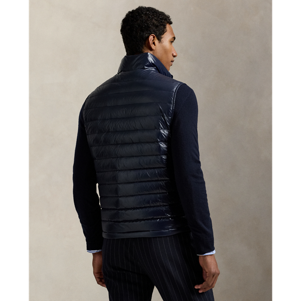 The Stewart Glossed Down Vest