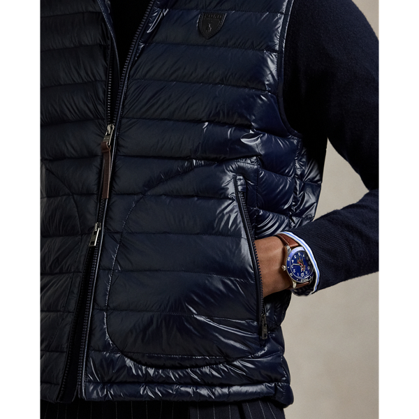 The Stewart Glossed Down Vest