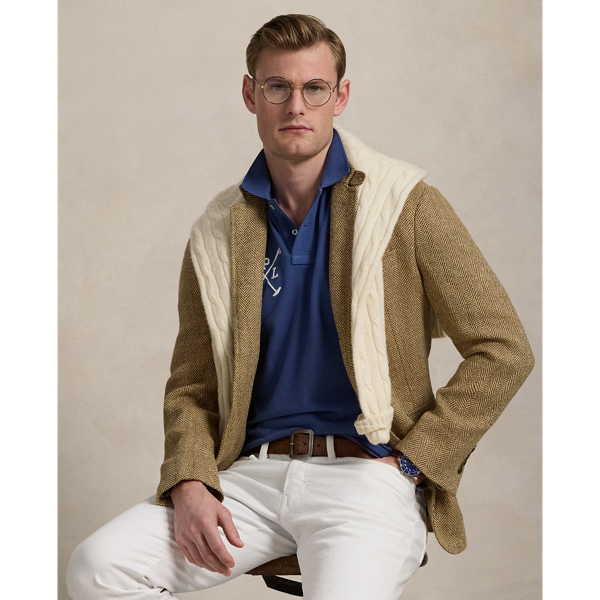 Old Royal Custom-Slim Piqué-Poloshirt mit Big Pony Polo Ralph Lauren 1