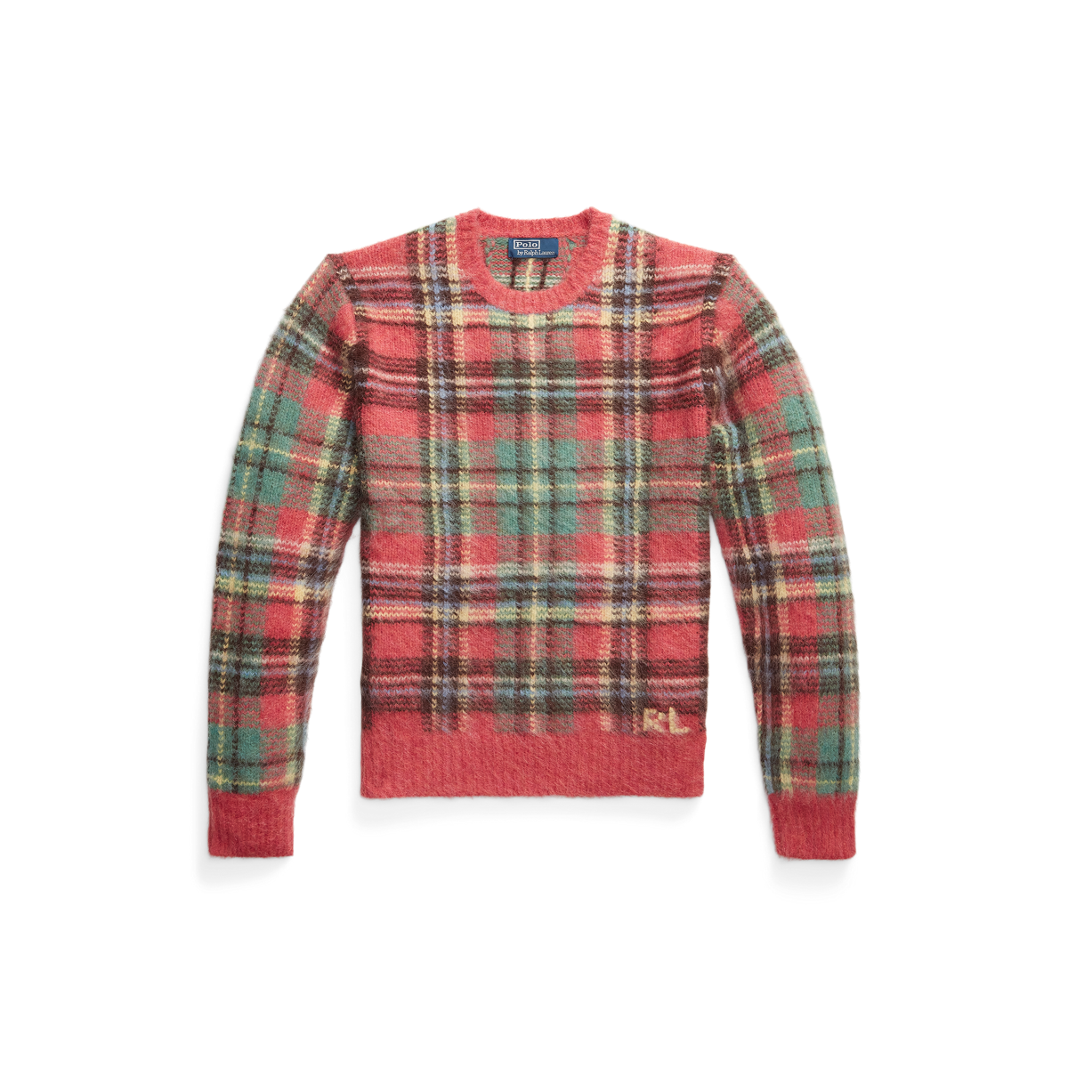 Ralph Lauren チェック柄ペプラムニット Ralph Lauren チェック柄ペプラムニット
