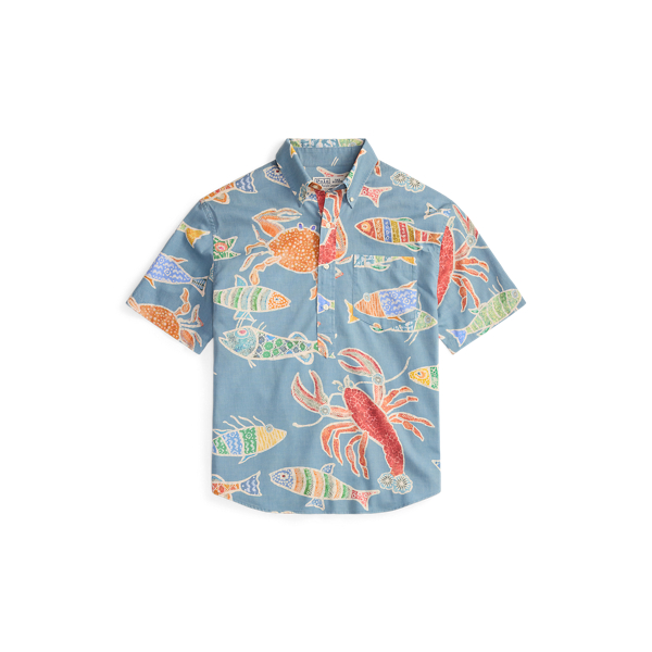 Polo Ralph Lauren Oak Bluffs ポップオーバー シャツ コーラル グローブ 2