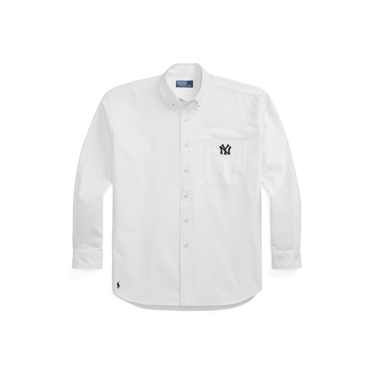POLO by Ralph Lauren ヤンキース　オックスフォードシャツ　M POLO by Ralph Lauren ヤンキース オックスフォードシャツ M