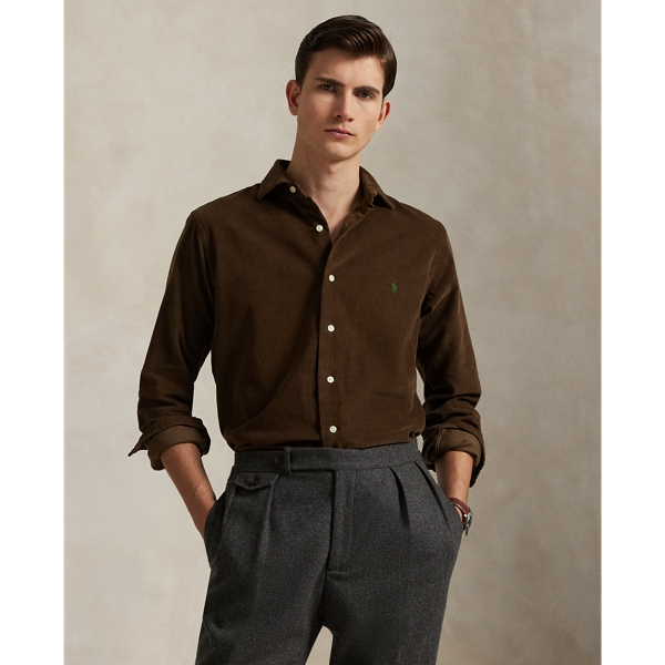 Men's Brown Polo Ralph Lauren Button Down Shirts | Ralph Lauren
