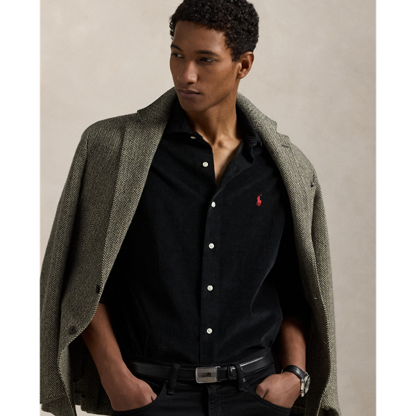Polo Ralph Lauren 클래식핏 코듀로이 셔츠 폴로 블랙 7