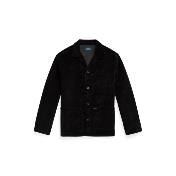 Utility-Hemdjacke aus Kordsamt
