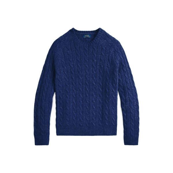 ★★POLO RALPH LAUREN★★ W Stripe Cotton Sweater Navy WMPOS Polo Ralph Lauren Striped Cotton Sweater Navy Combo at