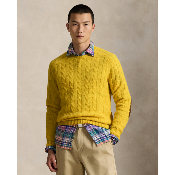 ラルフローレンのニット POLO RALPH LAUREN セーター ニット ケーブルニット コットン
