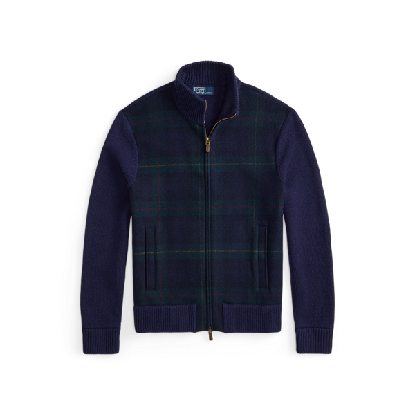 656■RUGBY by Ralph Lauren■ウールニット/プルオーバーS Striped Wool-Blend Rugby Sweater