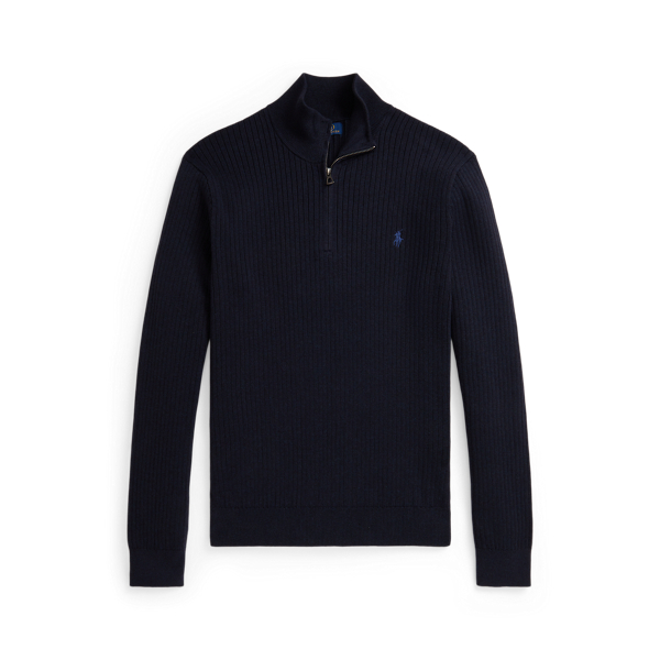 Pullover mit Viertelreißverschluss