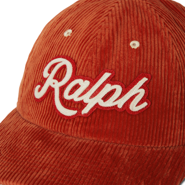 The Ralph Logo Corduroy Ball Cap