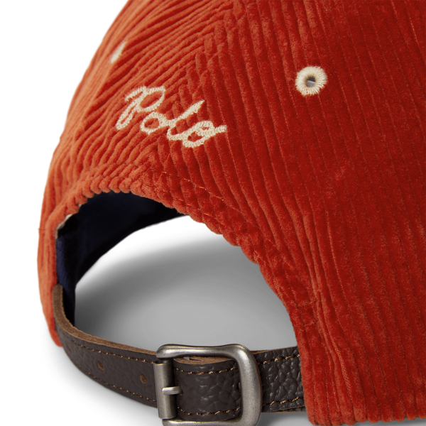 The Ralph Logo Corduroy Ball Cap
