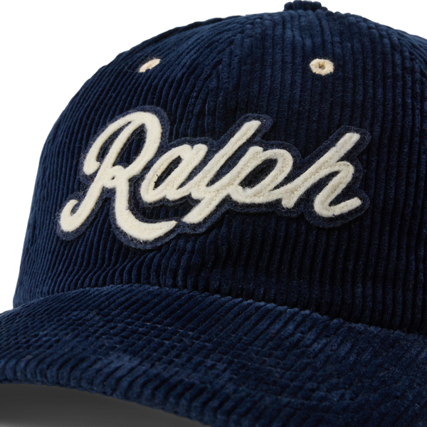 Kordsamt-Baseballkappe Ralph mit Logo