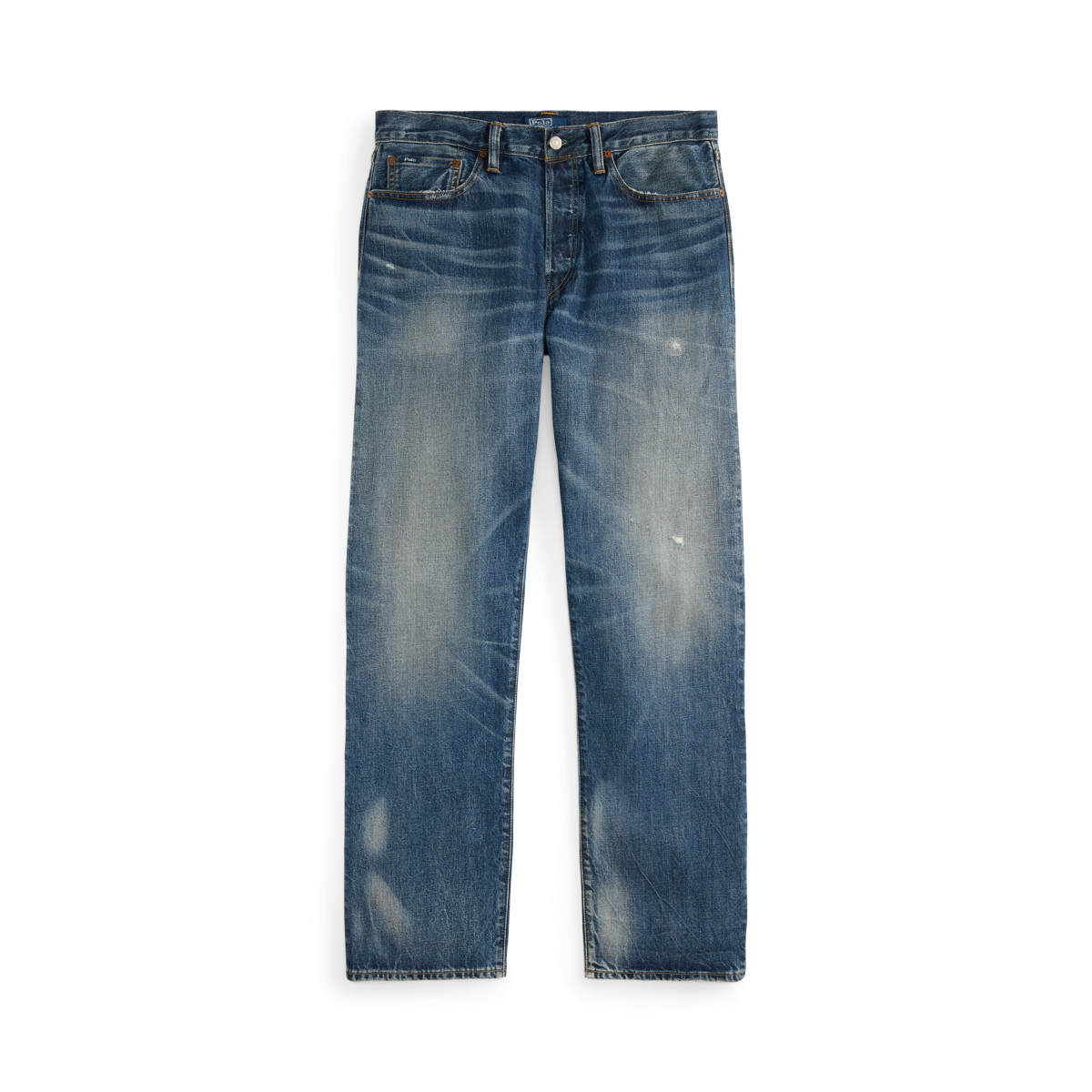Vintage Classic Fit Distressed Jean
