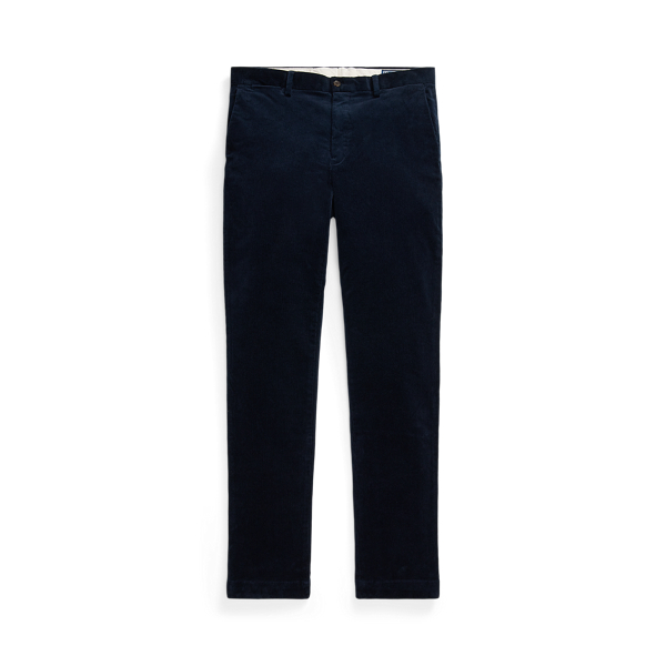 Pantalon Andover slim en velours stretch