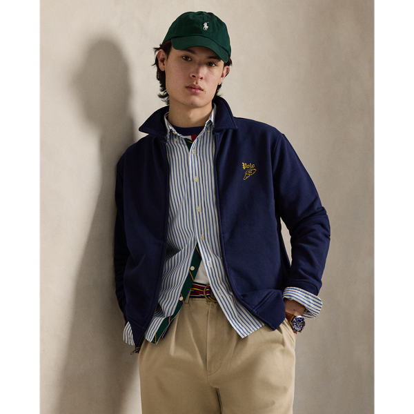 エンブロイダリー ループバック フリース ジャケット | ラルフ