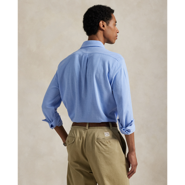 Baumwollpiqué-Oxfordhemd