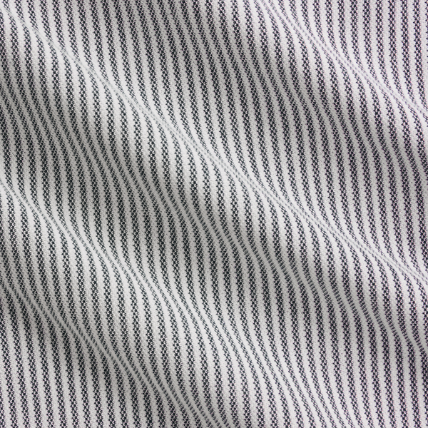 Striped Knit Oxford Shirt