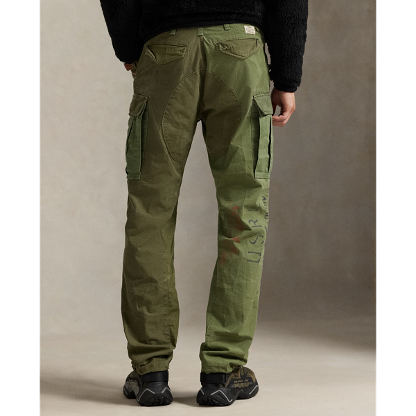 Classic Fit Patchwork Cargo Pant
