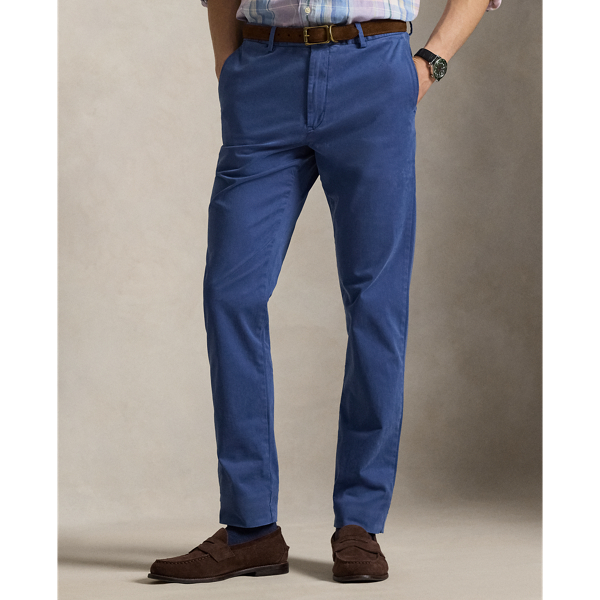 Night Navy Jarrett Slim Fit Sateen Pant Polo Ralph Lauren 4