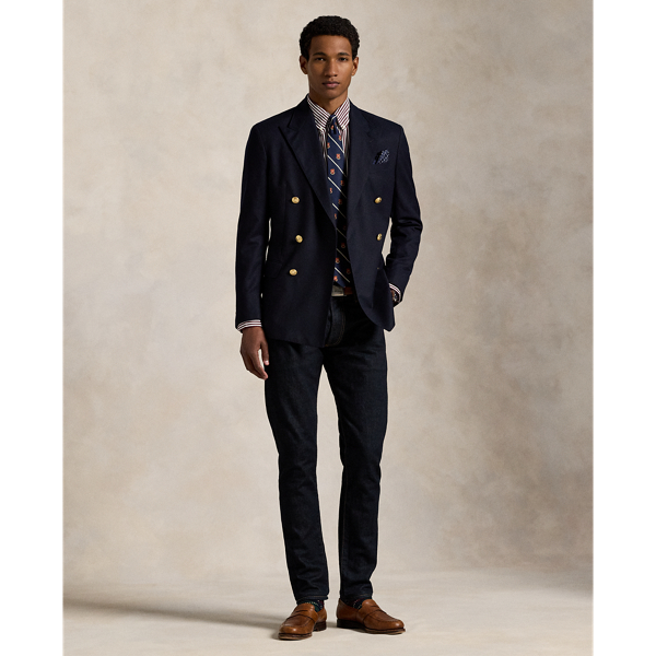 Polo Ralph Lauren 클래식핏 스트라이프 포플린 셔츠 클래식 와인 화이트 4