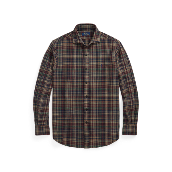 Tシャツ・カットソー Ralph Lauren Classic-fit plaid knit flannel workshirt Classic Fit Plaid Flannel Workshirt