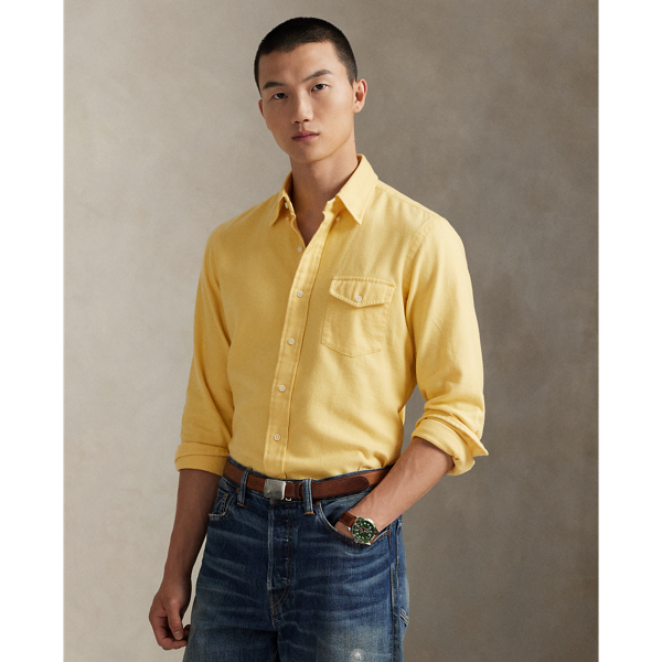 Classic Fit Brushed Twill Shirt