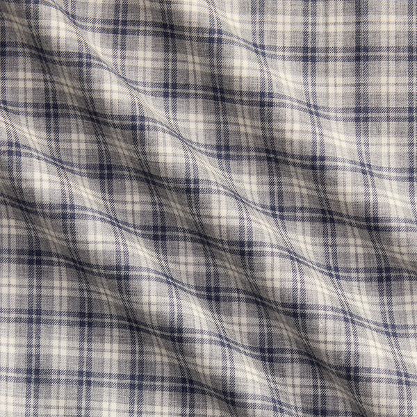 Classic Fit Plaid Twill Shirt