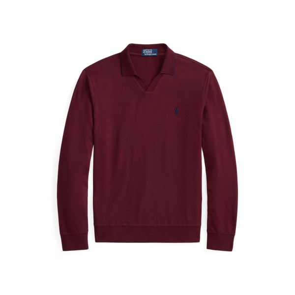 Textured Jersey Polo Shirt Polo Ralph Lauren 1