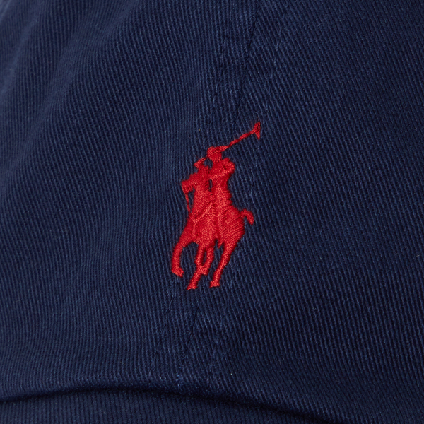 Newport Navy/Red Embroidered Twill Ball Cap Polo Ralph Lauren 3