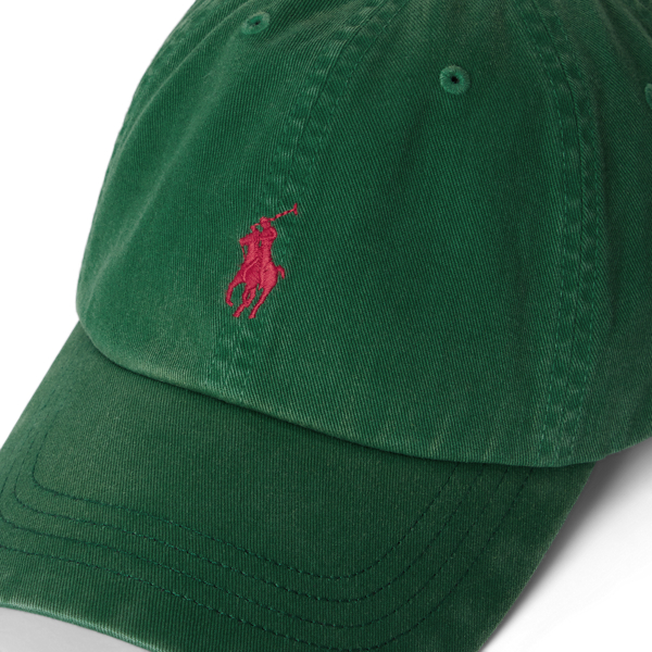 Park Green Embroidered Twill Ball Cap Polo Ralph Lauren 3